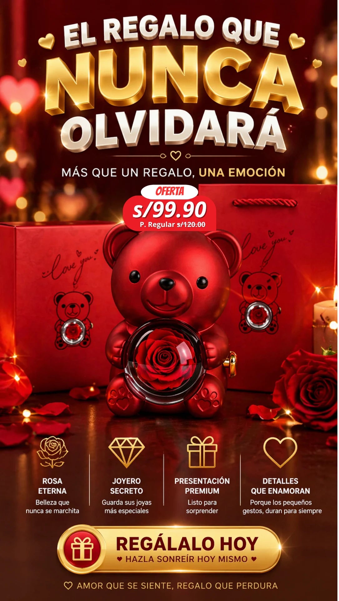 Osito Joyero Premium