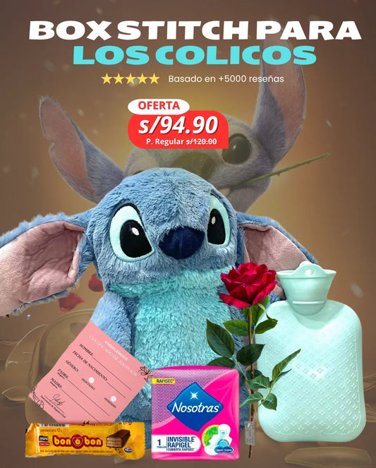 Box de Stitch para cólicos Menstruales